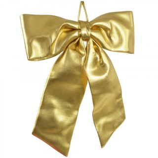 KOKARDA DEKORACYJNA JUMBO 68x80CM ZŁOTA