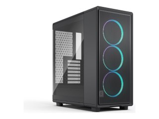 Obudowa Fractal Design Epoch ATX w kolorze czarnym z efektem RGB, z przyciemnionym szkłem, bez zasilacza