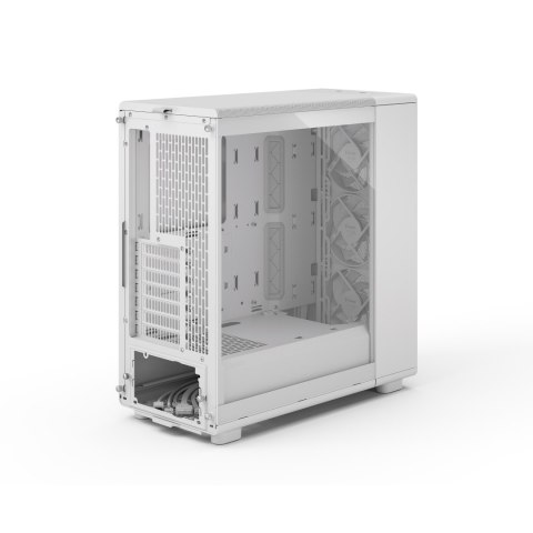 Obudowa Fractal Design Epoch w kolorze białym z przezroczystym tintem, ATX, bez zasilacza, idealna do konfiguracji ATX/mATX/Mini