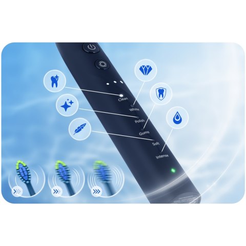 Szczoteczka soniczna do zębów Berdsen Galaxy granatowa