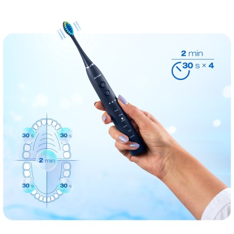 Szczoteczka soniczna do zębów Berdsen Galaxy granatowa