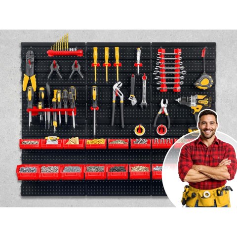 Tablica narzędziowa warsztatowa 96 x 76 cm Humberg HM-581