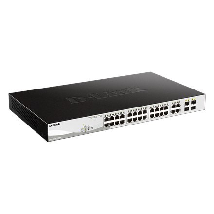 D-Link | Switch | DGS-1210-28MP | Web Management | Rack mountable | 1 Gbps (RJ-45) ports quantity 24 | SFP ports quantity 4 | Po