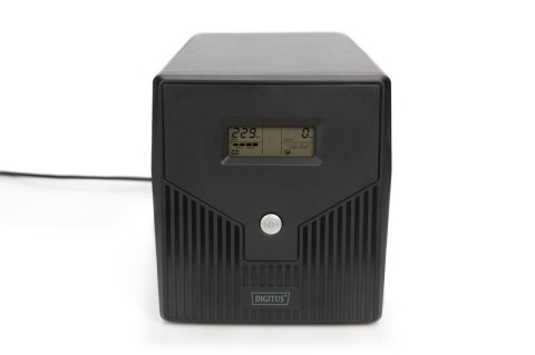 Digitus | Line-Interactive UPS | Line-Interactive UPS DN-170074, 1000VA, 600W, 2x akumulator 12V/7Ah, 4x gniazdo CEE 7/7, 2x RJ4