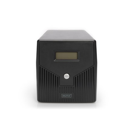 Digitus | Line-Interactive UPS | Line-Interactive UPS DN-170076, 2000VA/1200W 12V/9Ah x2 bateria, 4x CEE 7/7, USB, RS232, RJ45,L