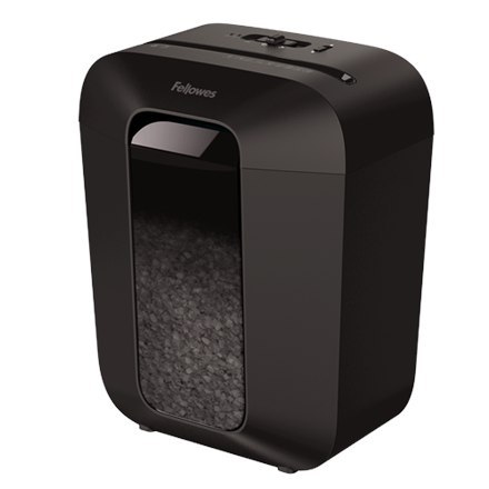 Fellowes Powershred | LX41 | Mini-cięcie | Niszczarka | P-4 | Karty kredytowe | Zszywki | Spinacze | Papier | 17 litrów