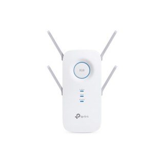 TP-LINK | RE650 | AC2600 Wi-Fi Range Extender | 802.11ac | 2.4GHz/5GHz | 800+1733 Mbit/s | 10/100/1000 Mbit/s | Porty Ethernet L