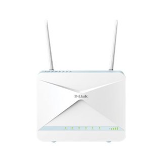 D-Link | AX1500 4G CAT6 Smart Router | G416/E | 802.11ax | 300+1201 Mbit/s | 10/100/1000 Mbit/s | Porty Ethernet LAN (RJ-45) 3 |
