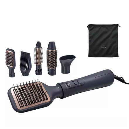 Philips | Hair Styler | BHA530/00 Seria 5000 | Gwarancja 24 miesiące | Kondycjonowanie jonowe | Temperatura (maks.) °C | Liczba 