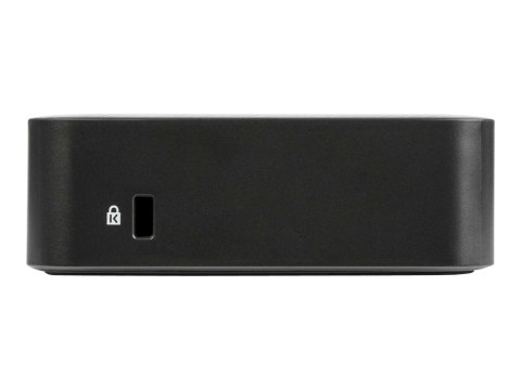 Stacja dokująca Targus z portem USB-C Triple-HD oraz z zasilaniem 85 W, porty Ethernet LAN (RJ-45) 1, DisplayPorty 2, złącza HDM