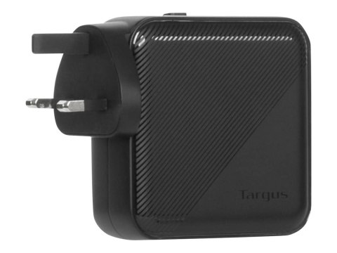 Targus power adapter - GaN - 2 x USB-C, 2 x 9 pin USB Type A - 100 Watt