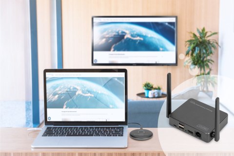 Click and Present Pro - Wireless Collaboration System | DS-55317 | 802.11ac | 10/100 Mbit/s | Porty Ethernet LAN (RJ-45) 1 | Obs