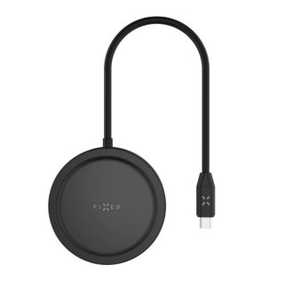 Fixed | 7-portowy MagHUB z bezprzewodowym ładowaniem | FIXHU-M-BK