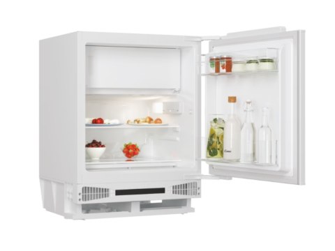 Lodówka Candy CM4SE68W, E, wolnostojąca, wysokość 82,6 cm, pojemność chłodziarki 95 l, pojemność zamrażarki 16 l, biały | Candy