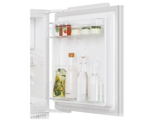 Lodówka Candy CM4SE68W, E, wolnostojąca, wysokość 82,6 cm, pojemność chłodziarki 95 l, pojemność zamrażarki 16 l, biały | Candy