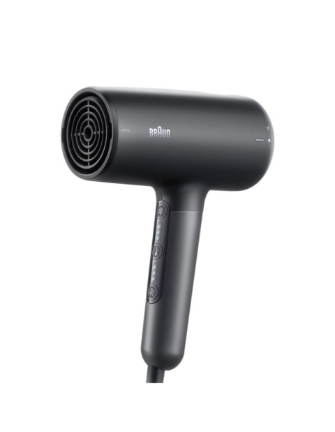 Braun | Hair dryer | BRHD425E | 2100 W | Number of temperature settings 3 | Ionic function | Diffuser nozzle | Black