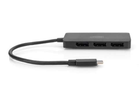 Digitus | 3-Port MST Video Hub (USB-C-3x DisplayPort) | DS-45334