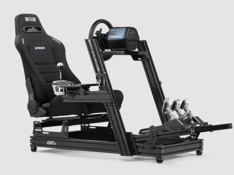 Next Level Racing | SIMAERO Mesh Fabric | Reclining Seat | ERS3 Elite Fabric & Mesh Edition | Black