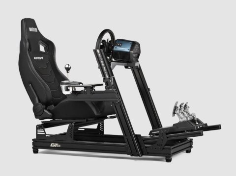 Next Level Racing | SIMAERO Mesh Fabric | Reclining Seat | ERS4 Elite Fabric & SimAero Mesh Edition | Black