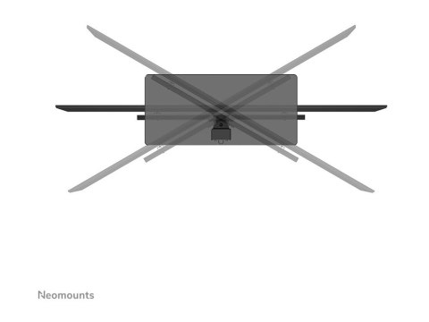 Neomounts DS45-430BL16 TV stand 1 screen - 37-70" - 0-40 kg - VESA 200x200-600x400 - height adjustment 11,6 cm - 70° swivel - bl
