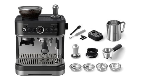 Philips | Espresso Machine | PSA3218/10 Barista Brew | Pump pressure 15 bar | Built-in milk frother | Semi-automatic | 1350 W | 