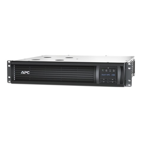 Schneider Electric APC Smart-UPS, Rackmount 2U, 230V, 4x IEC C13 sockets, Network card, AVR, LCD | SMT1500RMI2UNC | 1500 VA | 10