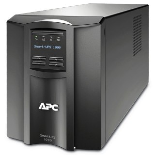 Schneider Electric APC Smart-UPS, Tower, 8x IEC C13 outlets, SmartConnect Port+SmartSlot, AVR, LCD | SMT1000IC | 1000 VA | 700 W
