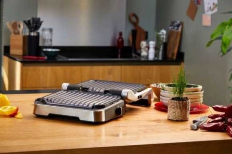 TEFAL | Optigrill 2w1 Grill elektryczny | GC772D30 | Grill elektryczny | 2100 W | Inox