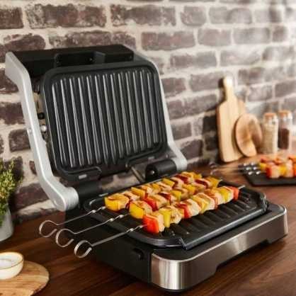 TEFAL | Optigrill 2w1 Grill elektryczny | GC772D30 | Grill elektryczny | 2100 W | Inox