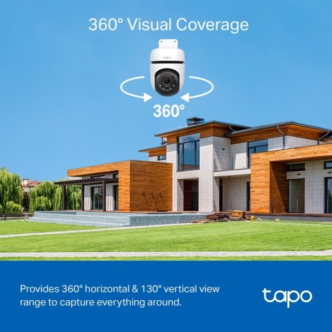 TP-LINK Tapo C510W Outdoor Pan/Tilt Security Wi-Fi Camera