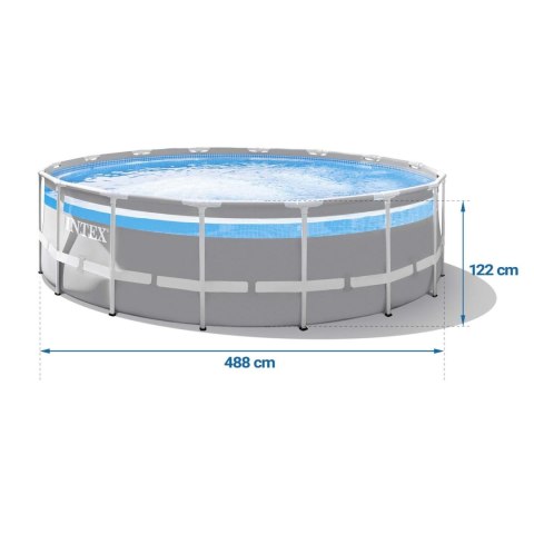 Basen ogrodowy stelażowy 488 x 122 cm 11w1 INTEX 26730 Basen ogrodowy stelażowy 488 x 122 cm 11w1 INTEX 26730