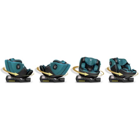 Fotelik samochodowy Nukido Prestige Line czarno-niebieski 0-36 kg ISOFIX Fotelik samochodowy Nukido Prestige Line czarno-niebieski 0-36 kg ISOFIX