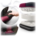 Fotelik samochodowy Nukido Prestige Line czarno-różowy 0-36 kg ISOFIX
