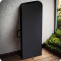 Ławka ogrodowa cateringowa składana 180 cm Plonos czarna