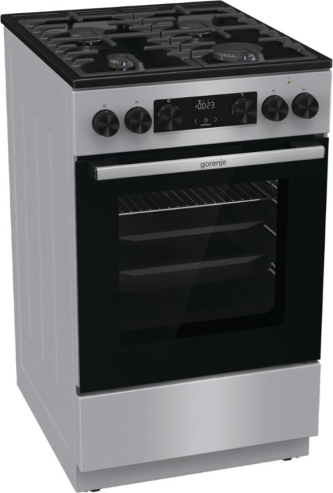 Kuchenka Gorenje | GK5C42SF | Typ płyty gazowa | Typ piekarnika elektryczna | Szara | Szerokość 50 cm | Głębokość 59,4 cm | 70 L