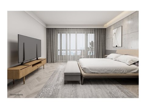 Neomounts DS45-430BL19 TV stand 1 screen - 23-75" - 0-40 kg - VESA 200x200-800x400 - height adjustment 6,2 cm - black | Neomount