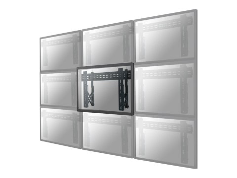Neomounts LED-VW1000BLACK Videowall wall mount - 40-75" - max 50 kg - VESA 200x200-600x400 - d 5,6-21,5 cm - pull-out - micro ad
