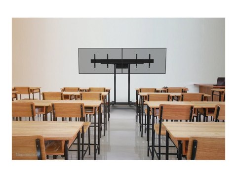 Neomounts MOVE ADM-875BL2 Screen adapter from 1 to 2 screens - 42-65" - max 40 kg/screen - VESA 100x100-800x400 - lockable (excl