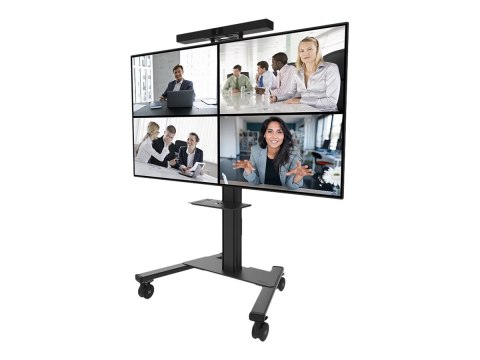 Neomounts MOVE AV1-825BL Videobar and multimedia kit - max 9 kg - universal and Bose Professional adapter - suitable for FL50S-8