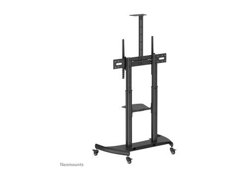 Neomounts PLASMA-M1950E TV trolley - 60-100" - max 100 kg - manual h 134-166 cm - VESA 200x200-1000x600 - incl. cam/hardware she