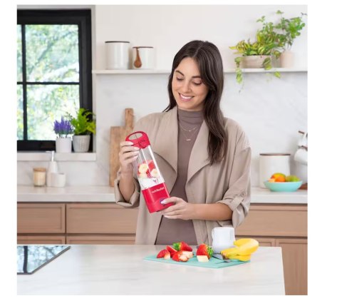 Nutribullet Sport Blender | NBP003MA | Przenośny | Materiał słoika Tritan | Pojemność słoika 0,475 L | Kruszenie lodu | Magenta 