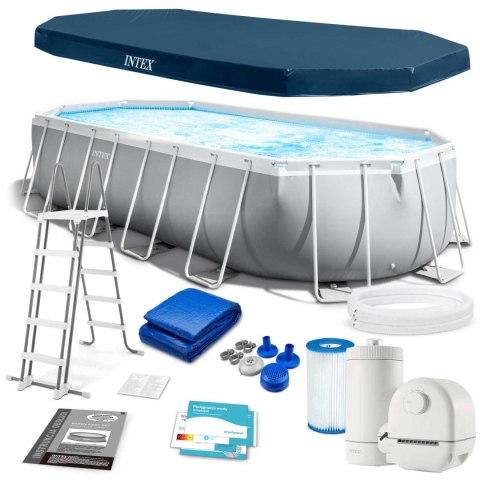 Basen ogrodowy stelażowy 610x305cm 6w1 INTEX 26798