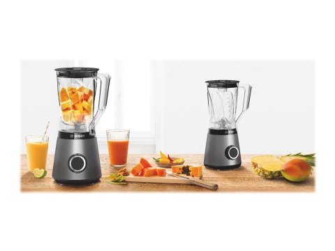 Bosch | Blender | MMB6141S VitaPower Series 4 | Tabletop | 1200 W | Materiał słoika Tritan | Pojemność słoika 1,5 L | Srebrny