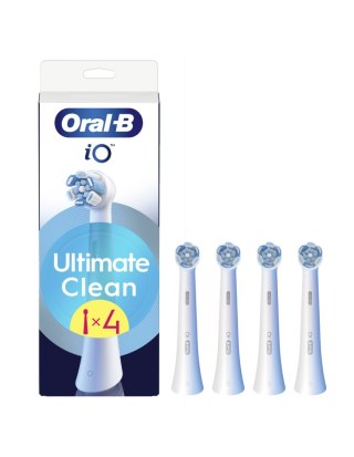 Oral-B Replaceable toothbrush heads | iO UltimateClean | Heads | For adults | Number of brush heads included 4 | White