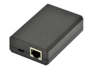 Rozgałęźnik DIGITUS Gigabit Ethernet PoE+, 802.3at, 24 W | Digitus | Czarny | Rozgałęźnik PoE