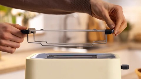 Toster kompaktowy Bosch | TAT3M127 MyMoment | Liczba gniazd 2 | Materiał obudowy Tworzywo sztuczne | Beżowy