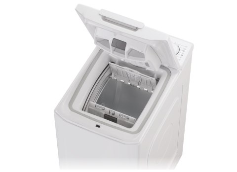 Candy Washing Machine | TCA283D2-S | Energy efficiency class D | Top loading | Washing capacity 8 kg | 1200 RPM | Depth 60 cm | 