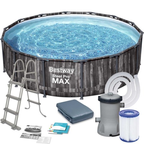 Basen ogrodowy stelażowy 427 x 107 cm 11w1 Bestway 5614Z Basen ogrodowy stelażowy 427 x 107 cm 11w1 Bestway 5614Z
