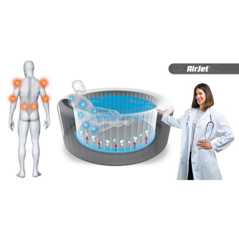 Dmuchane SPA Lay-Z Bali Brown 7 osobowe Bestway 6001P Dmuchane SPA Lay-Z Bali Brown 7 osobowe Bestway 6001P