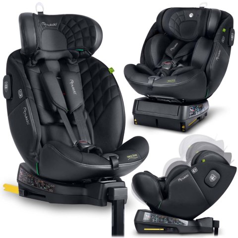 Fotelik samochodowy Nukido Aero Line czarny 0-36 kg ISOFIX Fotelik samochodowy Nukido Aero Line czarny 0-36 kg ISOFIX